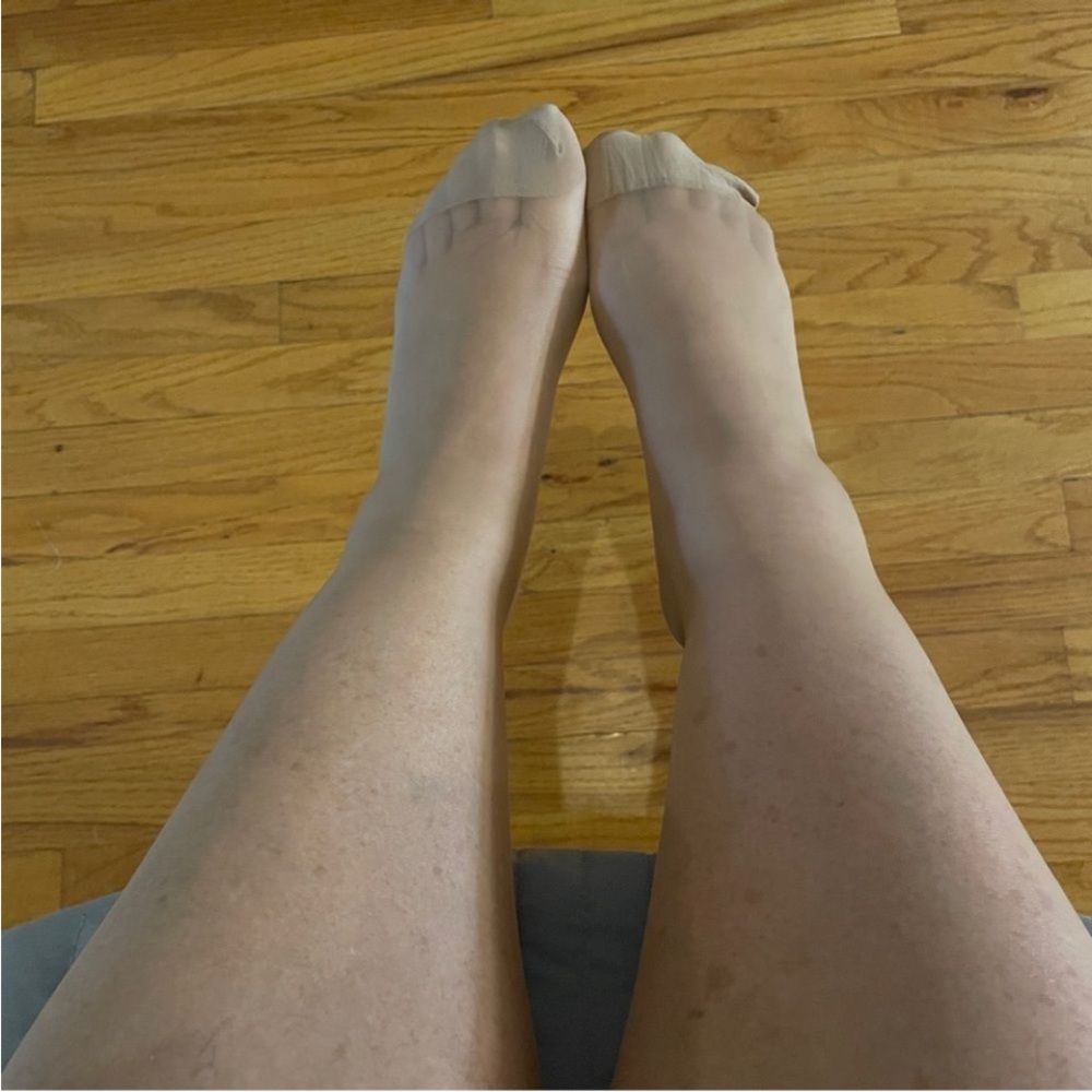 Women’s nude tan used pantyhose Fetish